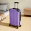 Living And Home (Purple) 24 Inch Hardside Spinner Suitcase with Combination Lock 8