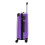 Living And Home 20 Inch Hardside Spinner Suitcase with Combination Lock, Purple 2