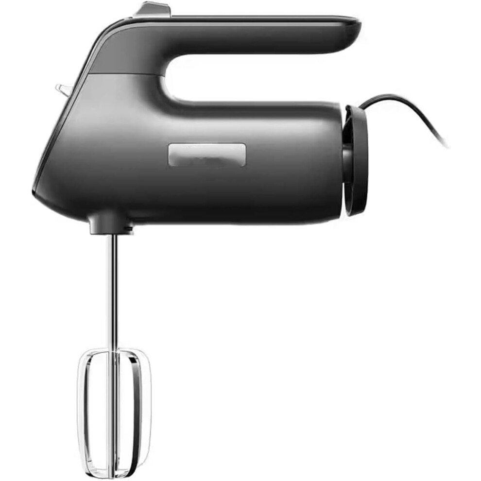 QuickMix  HMP50.000BK, Hand Mixer with Variable Speed and Pulse Function, Stainless Steel Beaters Included, Mixer for Baking with Silent Motor