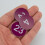 (Purple) Plastic Number Tags Engraved Numbered Tags Without Hole (1-100, Red) 4