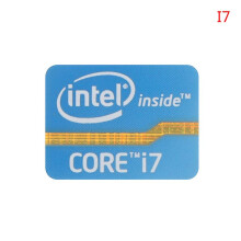 (i7, 1 Pcs) Ultrabook Performance Label Sticker Laptop Logo Sticker Intel Core I3 I5 I7
