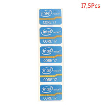 (i7, 5 Pcs) Ultrabook Performance Label Sticker Laptop Logo Sticker Intel Core I3 I5 I7