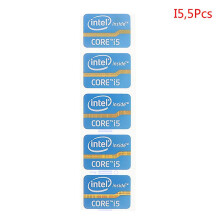 (i5, 5 Pcs) Ultrabook Performance Label Sticker Laptop Logo Sticker Intel Core I3 I5 I7