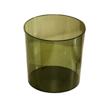 (Green) Household Lidless Waste Can Bin Lightweight Fall Resistant Wastebaskets For Kitchen Bathroom Bedroom