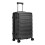 Living And Home (Black, 20 inch) Rolling Hardshell Luggage Travel Suitcase 1