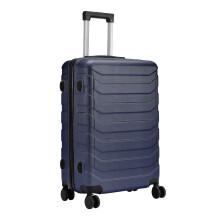 (Blue, 20 inch) Rolling Hardshell Luggage Travel Suitcase