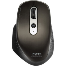 Kabellose Maus - PORT DESIGNS - Bluetooth Büro Executive wiederaufladbar - 7 Tasten - 3200 dpi