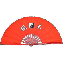 Chinese Kung Fu Tai Chi Fan Practical Performing Bamboo Fan