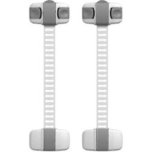 2pcs Child Window Blocks Baby Window Restraint Baby Safety Locks Gray