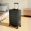 Living And Home 24 Inch Hardshell Rolling Luggage Trolley Travel Case, Black 5