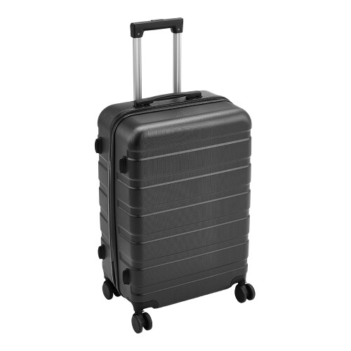 Living And Home 24 Inch Hardshell Rolling Luggage Trolley Travel Case, Black 1