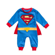 (Superman C, 18-24 Months) Infant Baby Boy Girl Superhero Romper Jumpsuit Superman Fancy Costume Party