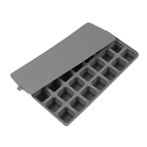 21 Cell Silicone Folding Ice Cell Ice Maker Container Folding Easy Release Ice Block Press Ice Box 1