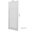 White Translucent Acrylic Folding Sliding Door 6mm 8