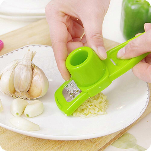 Multifunction Stainless Steel Pressing Garlic Cutter Shredder Kitchen Too 1