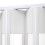 White Translucent Acrylic Folding Sliding Door 6mm 5