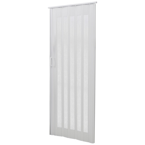 White Translucent Acrylic Folding Sliding Door 6mm