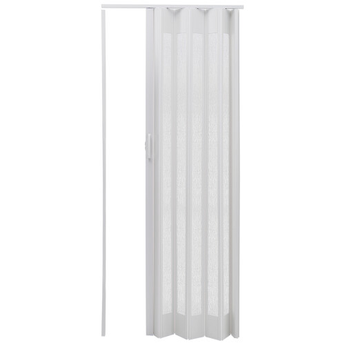 White Translucent Acrylic Folding Sliding Door 6mm 2