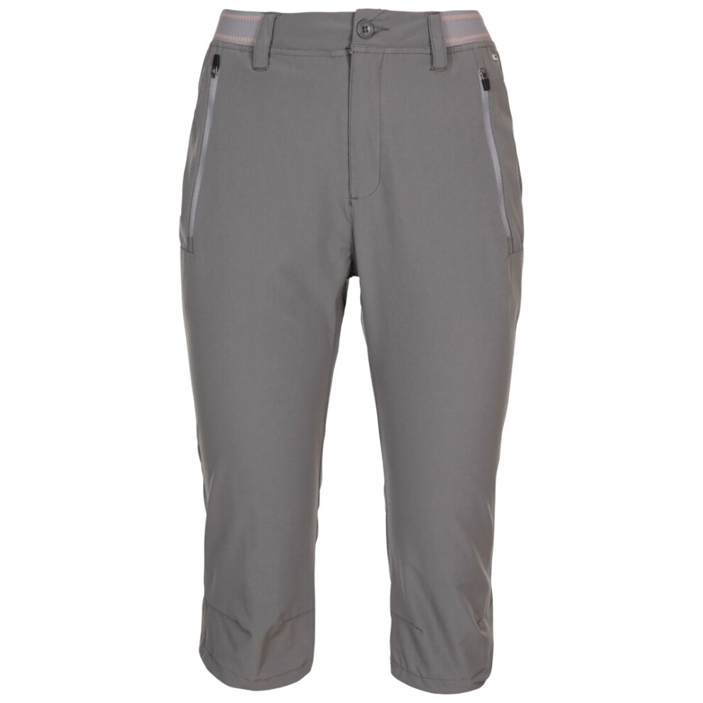 (XXL, Storm Grey) Trespass Womens/Ladies Grateful 3/4 Shorts
