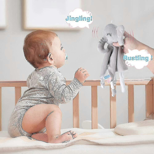 Doudou bébé Cartoon Soft Elephant Baby Blanket Cute Interesting-Good 1