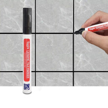 (black) Beautiful Gap Pen Ceramic Tile Floor Tile Special Furniture Complementary Pen Color-changing Gap Correcting Pen Quick-drying