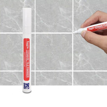 (white) Beautiful Gap Pen Ceramic Tile Floor Tile Special Furniture Complementary Pen Color-changing Gap Correcting Pen Quick-drying