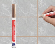 (brown1) Beautiful Gap Pen Ceramic Tile Floor Tile Special Furniture Complementary Pen Color-changing Gap Correcting Pen Quick-drying