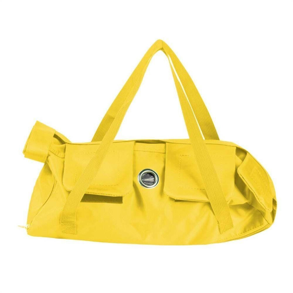 (yellow, S) Examining Trimming Nail Pet Carrier Sling Bag Cat Grooming Bag Pet Backpack Cat Grooming Fixing Bag
