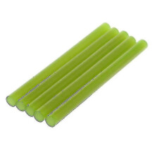 (Light green) 5pcs Hot Melt Glue Stick Colorful 7x100mm Adhesive For Diy Craft Toy Repair Tool
