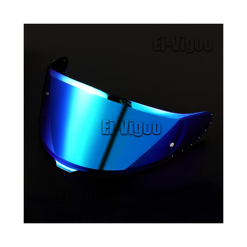 (Blue) For Shoei Rf1400 Nxr2 Cwr-F2 Cwr-F2r Z8 X15 X-Fifteen X-Spr Pro Helmet Visor Lens Shield Sunscreen Windshield Uv Protection Moto Blue