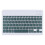 Ryra Mini Macarone Bluetooth Keyboard Wireless Keyboard Rechargeable for Phone Tablet Keyboard 3