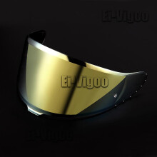 (Gold) For Shoei Rf1400 Nxr2 Cwr-f2 Cwr-f2r Z8 X15 X-fifteen X-spr Pro Helmet Visor Lens Shield Sunscreen Windshield Uv Protection Moto - Refurbished