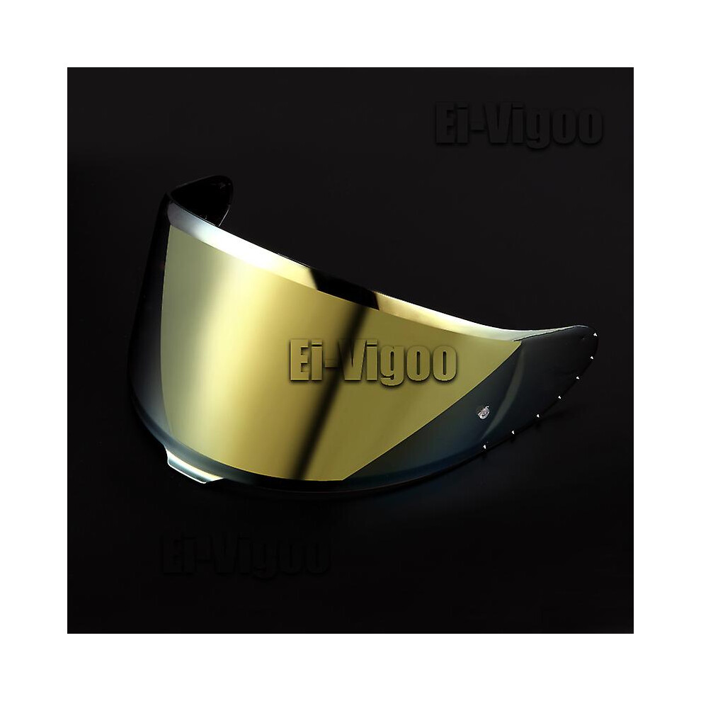 (Gold) For Shoei Rf1400 Nxr2 Cwr-F2 Cwr-F2r Z8 X15 X-Fifteen X-Spr Pro Helmet Visor Lens Shield Sunscreen Windshield Uv Protection Moto Gold