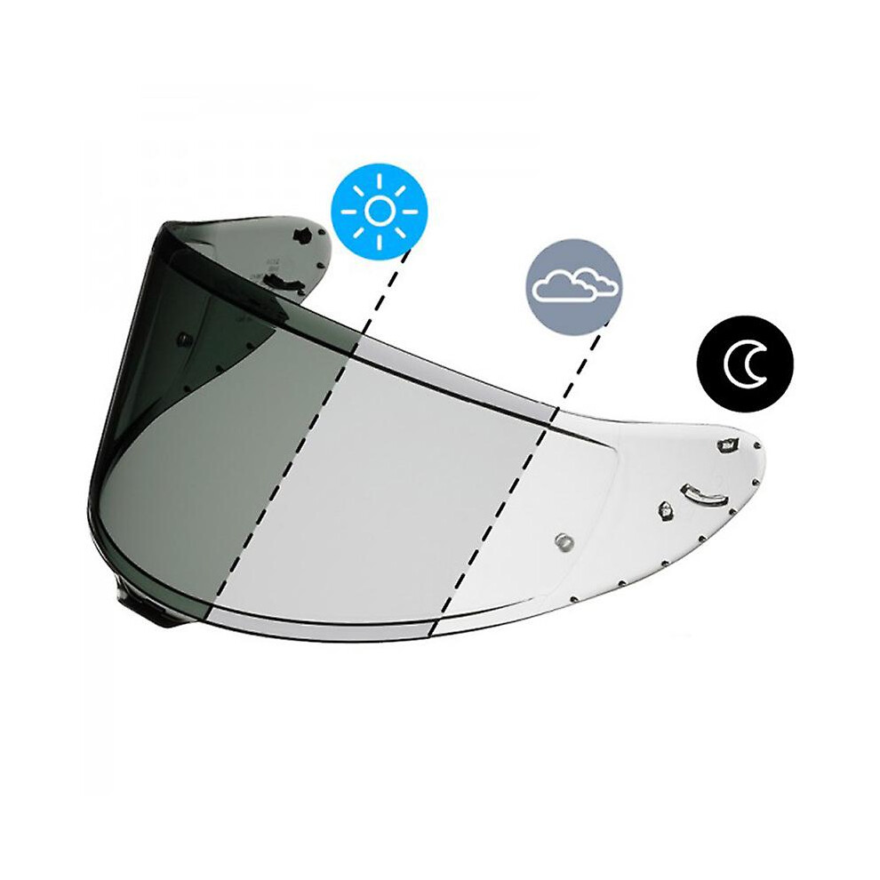 (photochromic lenses) For Shoei Rf1400 Nxr2 Cwr-f2 Cwr-f2r Z8 X15 X-fifteen X-spr Pro Helmet Visor Lens Shield Sunscreen Windshield Uv Protection Moto