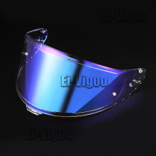 (Revo Blue) For Shoei Rf1400 Nxr2 Cwr-f2 Cwr-f2r Z8 X15 X-fifteen X-spr Pro Helmet Visor Lens Shield Sunscreen Windshield Uv Protection Moto