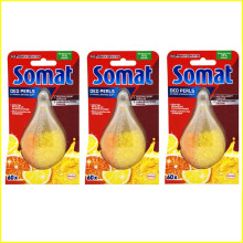 CleanRight SOMAT Duo-Perls Dishwasher freshener Lemon/Orange Set of 3