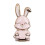 (Pink)Foldable Bunny Phone Bracket Mobile Phone Holder Desktop Cute Card Ventilated Student Gift Suitable For Flat Panel Live Broadcast 2