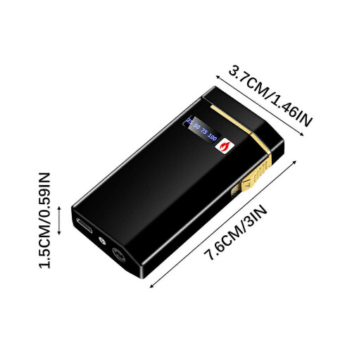 (One Size,A)Nightglow Gas Electric Purpose Lighter Energy Charging Lighter FLYE0847 1