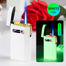(One Size,B)Nightglow Gas Electric Purpose Lighter Energy Charging Lighter FLYE0847