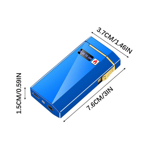 (One Size,E)Nightglow Gas Electric Purpose Lighter Energy Charging Lighter FLYE0847 2