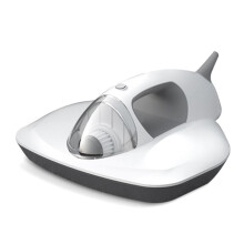 (White) Uv Bed Vacuum Cleaner Dust Remover Hand-held Deep Mattress Cleaner Low Noise