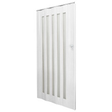 White Translucent Acrylic Folding Sliding Door 10mm