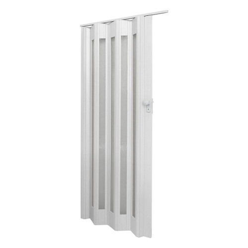 White Translucent Acrylic Folding Sliding Door 10mm 1