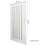 White Translucent Acrylic Folding Sliding Door 10mm 4