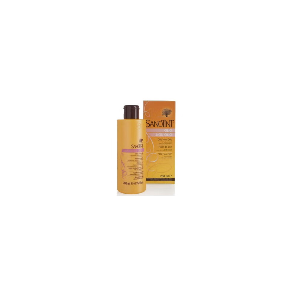Golden Sanotint Oil Non-Oil Reconstructing Oil, Restores Shine & Strength To Hair Without Greasiness - 200Ml