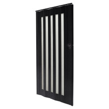 Black Wood Grain Acrylic Folding Sliding Door 10mm