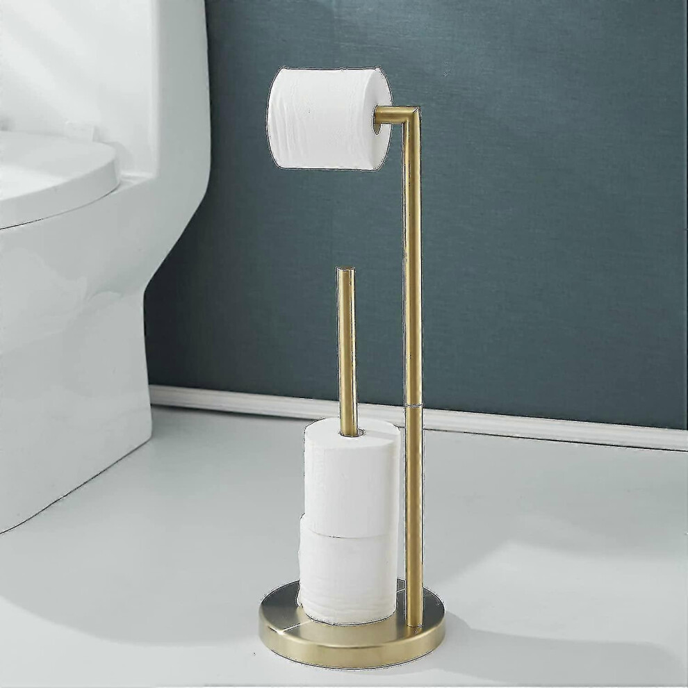 Freestanding Toilet Paper Holder 304 Stainless Steel Brushed Gold Ty-image-OPC-PG65XHJ-NEW