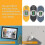 Nails Screws Level Detector Fasteners Stud Walls Drywall Magnetic Stud Locator 4