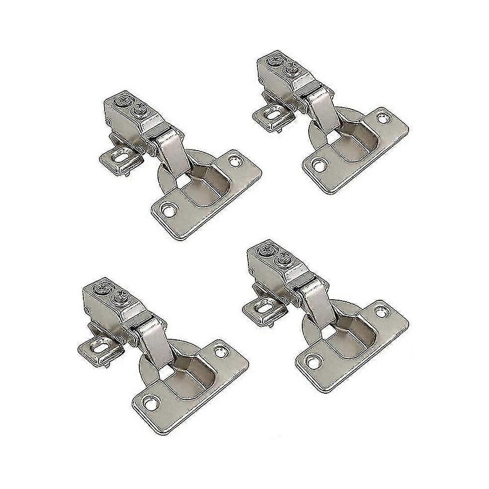 95 Degree Full Overlay Mini Hinges 35Mm For Frame With Damper For Doors Short Hinge For Cupboard Door Furniture Kitchen Set Of 4 5014561864174