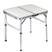 Folding Camping Table Portable-Aluminum Foldable Picnic Table, Dining Table for Indoor Outdoor